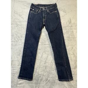 Levi’s 514 Men’s Straight Leg Jeans W28 L30 Dark Wash Denim Water Eco-Friendly